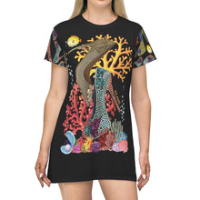 Load image into Gallery viewer, Dress Abyss 'Dark Glam Sea'