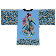 Load image into Gallery viewer, Long Sleeve Kimono Robe 'Viva la vida'