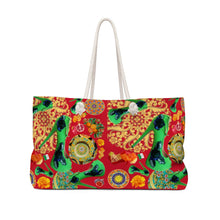 Load image into Gallery viewer, Weekender Bag 'Amore rosso'