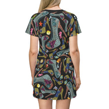 Load image into Gallery viewer, Dress Abyss 'Dark Glam Sea'