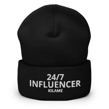 Load image into Gallery viewer, Cuffed Beanie 24/7 Influencer