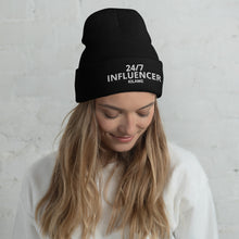 Load image into Gallery viewer, Cuffed Beanie 24/7 Influencer