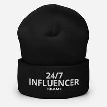 Load image into Gallery viewer, Cuffed Beanie 24/7 Influencer