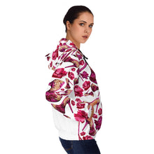 Load image into Gallery viewer, Women’s Full-Zip Hoodie Dasoin 'Diamond shoes'