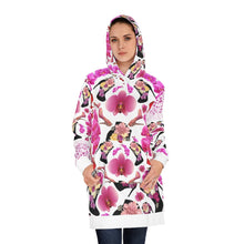 Load image into Gallery viewer, Women's Hoodie Dress 'Secret garden'