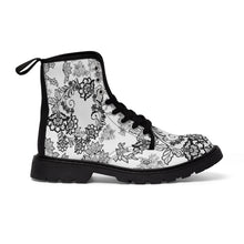Load image into Gallery viewer, Women's Canvas Boots Ferob 'Fashionista'