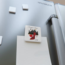 Load image into Gallery viewer, Porcelain Magnet, Square 'Empire State of dreams'