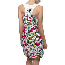 Load image into Gallery viewer, Women's Cut & Sew Racerback Dress 'Jewelry shoes'