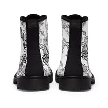 Load image into Gallery viewer, Women's Canvas Boots Ferob 'Fashionista'