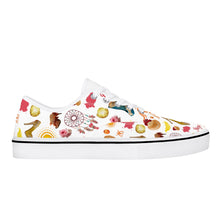 Load image into Gallery viewer, Skate Shoes - White 'Ibiza life'