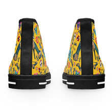 Load image into Gallery viewer, Women's High Top Sneakers Giuret 'Viva la vida'