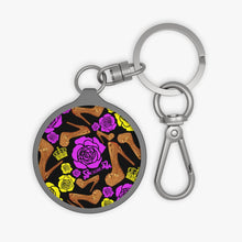 Load image into Gallery viewer, Keyring Tag 'Purple Gold'