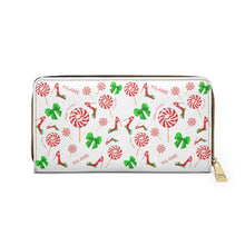 Load image into Gallery viewer, Zipper Wallet 'Peppermint'