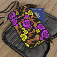 Load image into Gallery viewer, Passport Wallet 'Purple Gold'