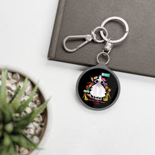Load image into Gallery viewer, Keyring Tag 'Pop Princess'