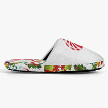 Load image into Gallery viewer, Classic Cotton Slippers 'Christmas party'