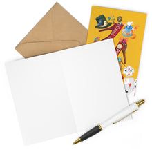 Load image into Gallery viewer, Greeting Cards (7 pcs) 'Down the rabbit hole'