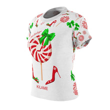 Load image into Gallery viewer, Tee Peppermint 'Happy Holidays'