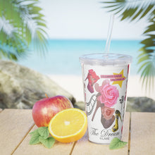 Load image into Gallery viewer, Plastic Tumbler with Straw 'Celebrity Status'