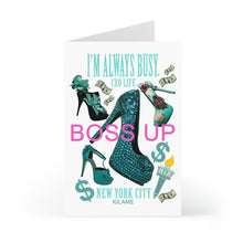 Load image into Gallery viewer, Greeting Cards (7 pcs) 'Boss Up'