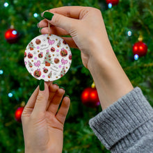 Load image into Gallery viewer, Ceramic Ornaments 'Pink Christmas'