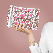 Load image into Gallery viewer, Clutch Bag Nar 'Rose pink flower'