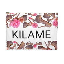 Load image into Gallery viewer, Accessory Pouch Tue 'Rose pink flower'