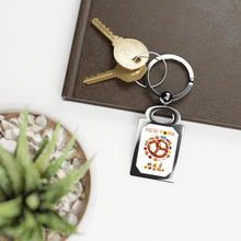 Load image into Gallery viewer, Rectangle Photo Keyring 'Pretzel'