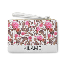 Load image into Gallery viewer, Clutch Bag Nar 'Rose pink flower'