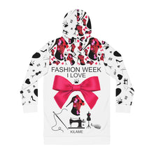 Load image into Gallery viewer, Women's Hoodie Dress 'Fashion creations'
