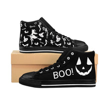 Load image into Gallery viewer, Women's High-top Sneakers 'Boo!'