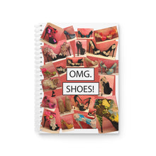 Load image into Gallery viewer, Spiral Notebook 'OMG. Shoes!'