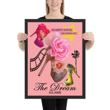 Load image into Gallery viewer, Framed poster 'Celebrity Status'