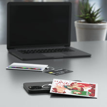 Load image into Gallery viewer, Saffiano Leather Card Holder 'Viva L'Italia'