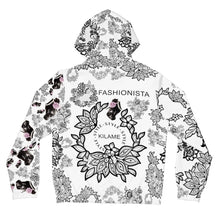 Load image into Gallery viewer, Women’s Full-Zip Hoodie Fesm 'Lace'