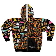Load image into Gallery viewer, Zip Hoodie Street 'Time Square'