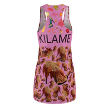 Load image into Gallery viewer, Dress Tatain 'Feathers boots'