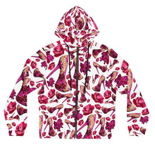 Load image into Gallery viewer, Women’s Full-Zip Hoodie Dasoin 'Diamond shoes'