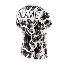 Load image into Gallery viewer, Tee 'Lilac feathers boots'