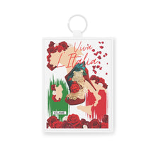 Load image into Gallery viewer, Saffiano Leather Card Holder 'Viva L'Italia'