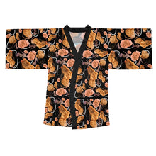 Load image into Gallery viewer, Long Sleeve Kimono Robe 'Roma Couture'