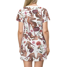 Load image into Gallery viewer, T-Shirt Dress 'Vacanze Romane'