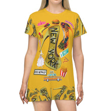 Load image into Gallery viewer, T-Shirt Dress 'Fantasy show'
