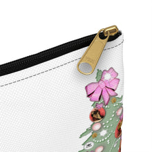 Load image into Gallery viewer, Accessory Pouch 'Pink Christmas'