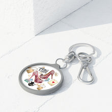 Load image into Gallery viewer, Keyring Tag 'Tea Party'