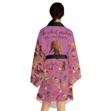 Load image into Gallery viewer, Long Sleeve Kimono Robe Narali 'Ibiza life'