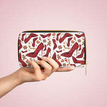 Load image into Gallery viewer, Zipper Wallet 'Feliz Navidad'