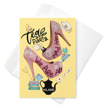 Load image into Gallery viewer, Greeting card (1 piece) 'Tea Party'