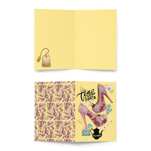 Load image into Gallery viewer, Greeting card (1 piece) 'Tea Party'