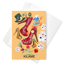 Load image into Gallery viewer, Greeting card 'Down the rabbit hole'